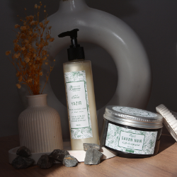 Pack bien-être naturel : Savon noir Beldi et shampoing Yazir